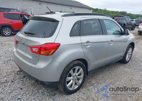 2014 Mitsubishi Outlander Sport Se from USA, damaged, VIN 4A4AR4AU3EE015890